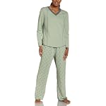 Anne Lewin Women's Reversible V-Neck PJ Set