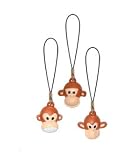 Monkey Head Danglers - Set of 8