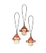 Monkey Head Danglers - Set of 8