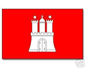 Childrens Toyshop  Garten & Freizeit : Flagge Fahne Hamburg 90 * 150 cm