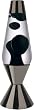 Lave Lite 52 oz Lava Lamp - Black/Clear/Black Chrome
