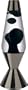 Lava Lite 52 oz Lava Lamp - Black/Clear/Black Chrome