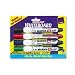 Marks-A-Lot EverBold Dry Erase Markers, Broad Chisel Tip, 4 Colors/Set AVE29849
