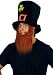 Koboldhut, Hut, Kobold, Bart, Fasching Kost�m Karneval L=0: my-fan-page.de