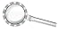 Bresser LED-Lupe 2,5x/85mm