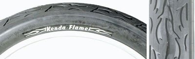 Sunlite Cruiser Flame Tire 26 x 3.0 Black/Black On Sale