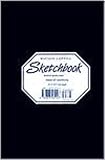 Sketchbook-Navy Blue Blank Book 5 1/2 x 8 1/4