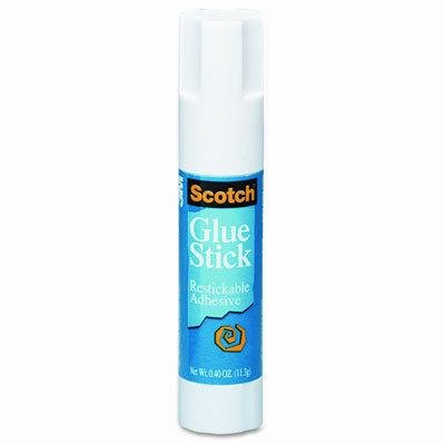 Removable Restickable Glue Stick, .49oz, Repositionable Stick