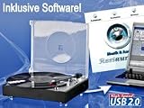 Q – Sonic USB-Plattenspieler inkl. Audio-Software
