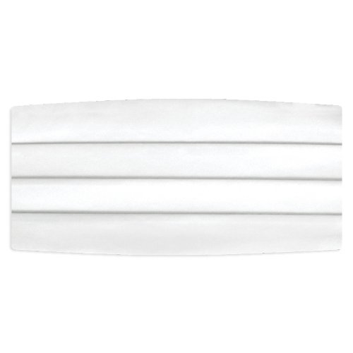 White Satin Cummerbund