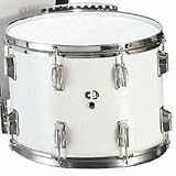 CB IS3664 10" x 14" White Parade Marching Snare Drum