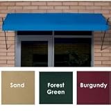 Awning - 8 Foot - Designer (Burgundy) (8' Long)