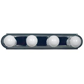 Yosemite Home Decor 4504SN 24-Inch 4-Light Bathroom Vanity, Satin Nickel