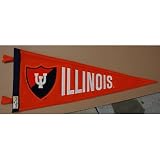 Illinois Fighting Illini College Vault Pennant