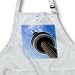 CN Tower Tronto Ontario Canada - BLACK Full Length Apron With Pockets 22w X 30l