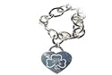 Heart Tag Bracelet Notre Dame Fighting Irish