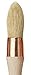 da Vinci Varnish & Priming Series 2015 Round Fitch Acrylic Brush, White Chinese Bristle with Plainwood Handle, Size 2