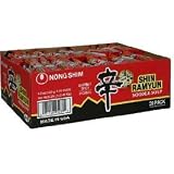 Nong Shim Shin Noodle Ramyun, Gourmet Spicy Picante, 4.2-ounce Packages (Pack of 40)