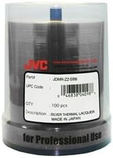 100 JVC Taiyo Yuden 8X DVD-R 4.7GB Silver Thermal Lacquer