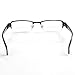 THG Bifocal Presbyopic Reading Glasses Black Frame Eyewear Reader Magnifying Vision Spectacle