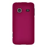 Amzer AMZ91224 Rubberized Snap-On Crystal Hard Case for Samsung Galaxy Prevail - 1 Pack - Frustration-Free Packaging - Hot Pink Amzer AMZ91224 Rubberized Snap-On Crystal Hard Case for Samsung Galaxy Prevail - 1 Pack - Frustration-Free Packaging - Hot Pink