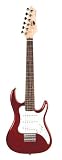 AXL Headliner Series Electric Guitar, 1/2-Sized, Red