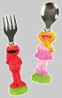 Sesame Street Let's Pretend Fork and Spoon by The First Years
