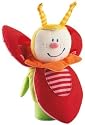 Beetle Trixie Clutching Toy Rattle with Rustling Foil