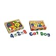 Melissa & Doug Deluxe Magnetic Letters & Numbers in a Box Bundle