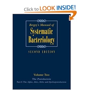 Bergey's Manual® of Systematic Bacteriology