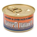 Natural Balance Ultra Premium Canned Cat Food Chicken & Liver Pate Formula
