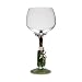 Hand-Painted and Jeweled Golf Bag Wine Glass