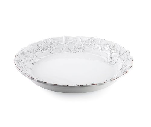 Mud Pie Starfish Pasta Bowl, 14-1/2-Inch On Sale