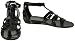 CL BY LAUNDRY GLADIATE Jelly Sandal (Black)
