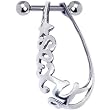 Sterling Silver 925 Sexy Star Cartilage Ear Piercing