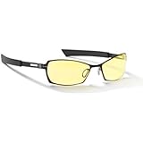 Gunnar Optiks SCO-04301 SteelSeries Scope Full Rim Advanced Video Gaming Glasses with Amber Lens Tint, Onyx/Carbon Frame Finish