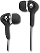 Smokin Buds Black Chrome - In Ear Headphones by SkullCandy, Color: Black Chrome