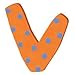 Wooden Letter - V - Bright