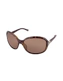 Giorgio Armani - Giorgio Armani Logoed Temple Plastic Round Sunglasses dark havana/red brown