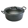 Lodge Logic Pre-Seasoned Cast Iron 4-Quart Dutch Oven with Iron Cover