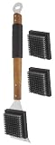 Mr. Bar-B-Q Oversized Finger/Rubber Grip Grill Brush Set