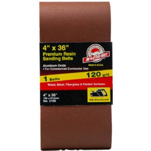 Ali Industries 4X36 120G Sandbelt 3190 Sander - Grinder Accessories