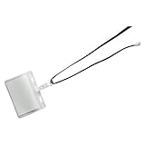 クラウン 吊り下げ名札チャックタイプ 10枚入 黒 CR-NF-477-B 00071240【まとめ買い3袋セット】