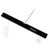 For NINTENDO Wii Wired Sensor Bar , Black