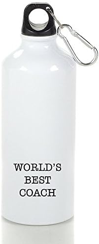 EdRla Worlds Best Coach Custom Sports Water Bottle 400 Ml 500 Ml 600 Ml