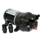 FloJet 04325143A Marine Heavy Duty Water Pressure Pump (4.5-GPM, 40-PSI, 12-Volt, 11-Amp)