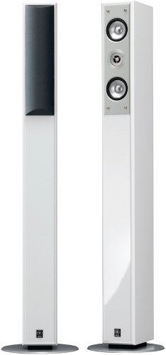 Yamaha NS-F210WH 2-Way Bass-Reflex Floorstanding Speakers - Each (White)