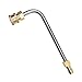 Sooprinse Washer Gutter Cleaner Attachment,Pressure Washer Gutter Rod for Lance/Wand 1/4 Inch Quick Connect,90 Degrees Curved Rod (7 inch)
