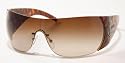PRADA SPR16HS 2AU6S1 HAVANA BROWN GRADIENT SHIELD SUNGLASSES