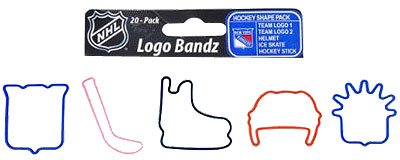 forever collectibles nhl new york rangers logo bandz  more detail click!